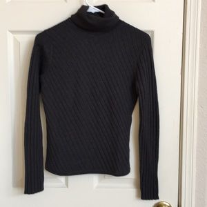 Turtleneck charcoal gray Sweater, Banana republic